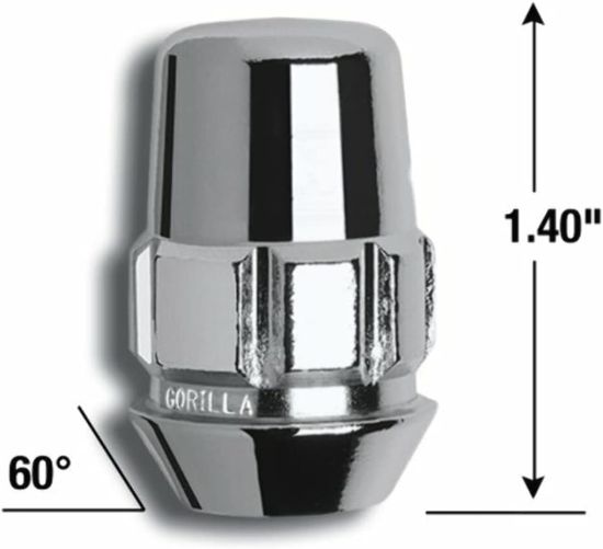 GORILLA WHL LCK ACORN 14MM X 2.00 - 71601N