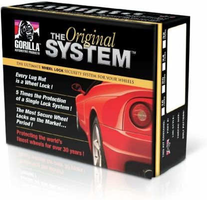 GORILLA 20PK BLK LOCKS 14MMX1.5 - 71643NBC