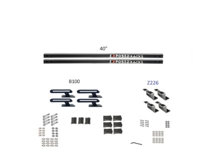 EXPOSED RACK SLD(2)40'BK+B100+Z226 - 8007660BK