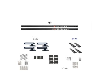 EXPOSED RACK SLD(2)40'BK+B100+Z176 - 8008660BK
