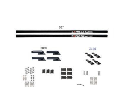 EXPOSED RACK SLD(2)51'BK+B040+Z126 - 8009676BK
