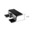 EXPOSED RACK 1.25' Z BRKT+FEET Z125 - 8009797
