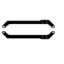 EXPOSED RACK JK FRONT BRKTS WBLTS - 8009924