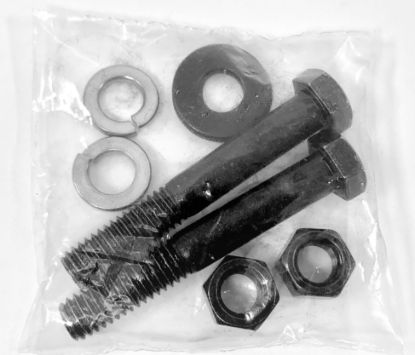 EXPOSED RACK 3/8IN SS HEX BOLTS BLK - 8009927BK