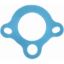 FELPRO WATER OUTLET GASKET - 35130