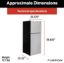 FURRION LLC 10.6 CUFT 12V FRIDGE 2 DOOR SS - 2024120716