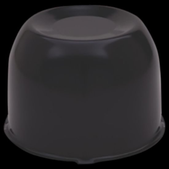GORILLA HUB COVER 3' TALL BLK/CHR - HC202STBC