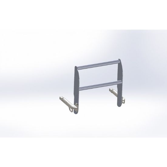 GO IND WINCH GRILLE GUARD - BLACK - 33673B