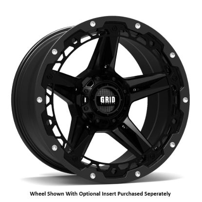 GRID WHEELS 04 17X9.0 6X139.7 -12 108 B - 4179655B1