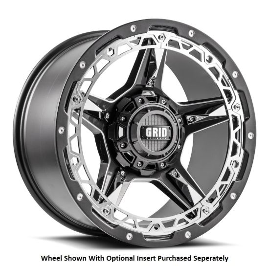 GRID WHEELS GD04 17X9.0 6X139.7 35 110 GG - 4179655G35