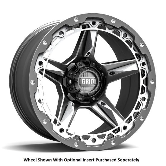 GRID WHEELS 04 18X9.0 5X114.3/127 15 78.1 G - 418927G157