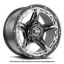 GRID WHEELS GD04 18X9.0 6X139.7 35 110 GG - 4189655G35