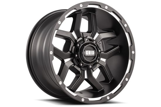 GRID WHEELS GD07 17X9.0 6X139.7 35 110 MBMD - 7179655F35
