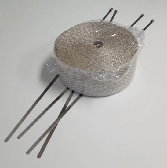 HELIX RACING 2' X 25 FT.TAN EXHAUST WRAP KIT W/ - 5252004