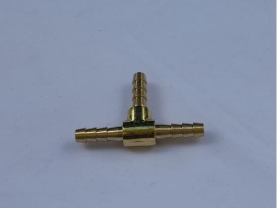 HELIX RACING BRASS BARB/BARB/BARB 'T' 1/8'(3.2MM - 531480