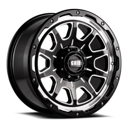 GRID WHEELS 15 17X9.0 6X135/139.7 -12 108 M - E179237M18