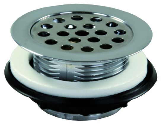JR PRODUCTS PL SHWR STRNR SHWRGRD CHR - 95175