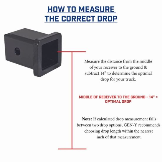 GEN-Y HITCH THE BOSS TORSION-FLEX 3' SHANK 6' D - GH1814