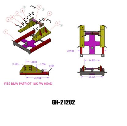 GEN-Y HITCH ADVANTAGE HITCH - FIFTH WHEEL GOOSE - GH21202
