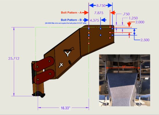 GEN-Y HITCH EXECUTIVE TORSION-FLEX FIFTH WHEEL - GH8050