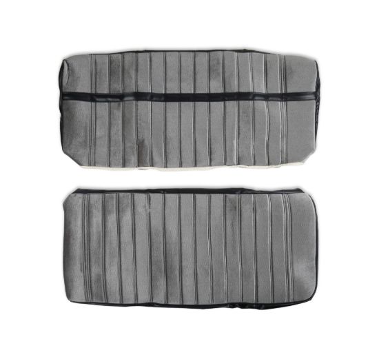 HOLLEY 1973-1980 C/K SEAT UPH VNYL/CLTH BL - 05290