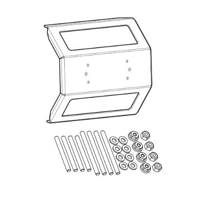 HUMMINBIRD IN DASH MOUNTING KIT  SOLIX 12 - 7401761