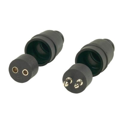 HUSKY TOWING CONNECTOR  2-PIN ROUND - 30258
