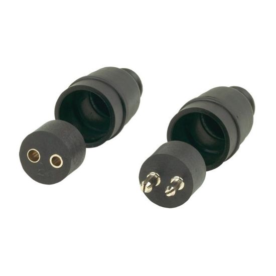 HUSKY TOWING CONNECTOR  2-PIN ROUND - 30258