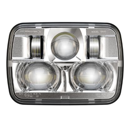 JW SPEAKER 8900-EV2 12/24V DOT/ECE NON-HTD CHR - 0554471