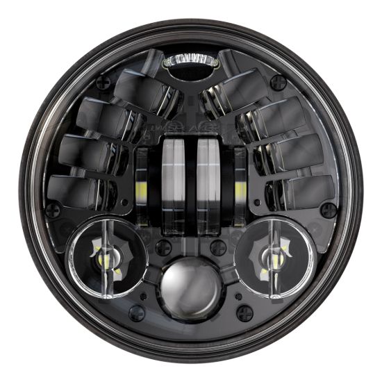 JW SPEAKER 8690A - 12V LED HEADLIGHT  BLACK - 0555091