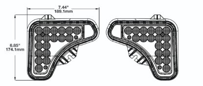 JW SPEAKER 12V GEN 5 LED HL  BOBCAT LH - 0557621