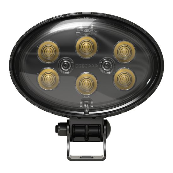 JW SPEAKER 735F-12/32V LAMP BLACK FLOOD W/HARN - 1706591