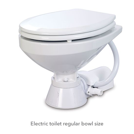 JABSCO ELECTRIC TOILET REGLR 24V - 370104094