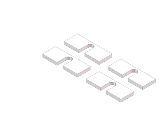 HUSKY TOWING BASE RAIL SPACER KIT - 31419