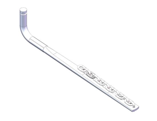 HUSKY TOWING 500-800# SPRG BAR ASSY W/CHAIN - 31520