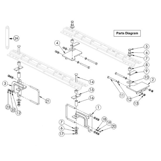 HUSKY TOWING RAM 3500 ALL '13-'17 INSTALL KIT - 33073
