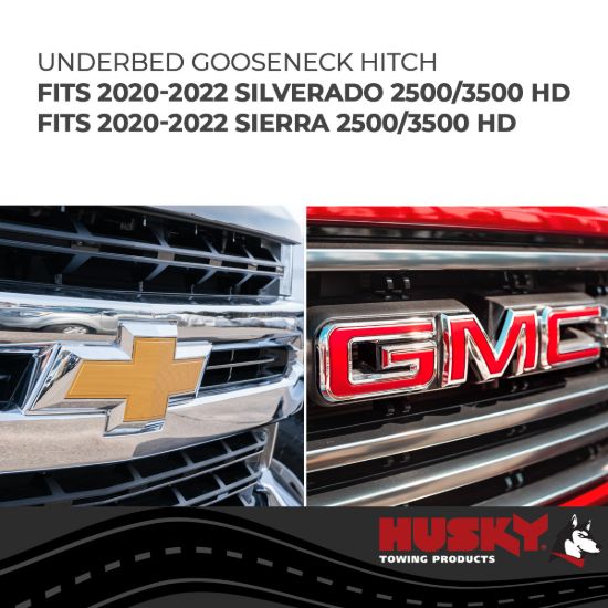 HUSKY TOWING 2020+ GM 2500/3500 GOOSENECK HITCH - 35202