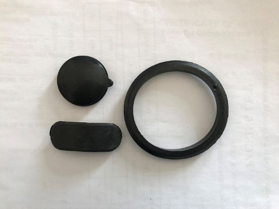 HUSKY TOWING BRAKE/CRANK COVERS W/RUB SEALS - 87456