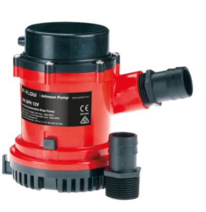 JOHNSON PUMP HD BILGE PMP 1600 GPH 12V NO SWIT - 1600400