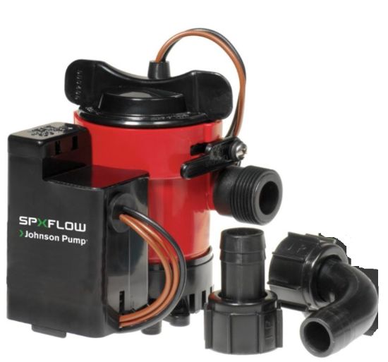 JOHNSON PUMP CARTRDGE CMBO BILGE PMP 1000GPH 12V - 590300