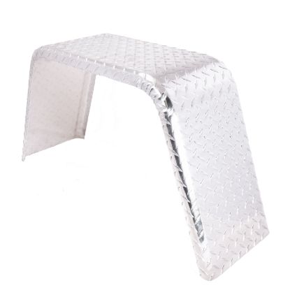 HUSKY TOWING ALUM DIA PLATE SINGLE JEEP STYLE - F0013