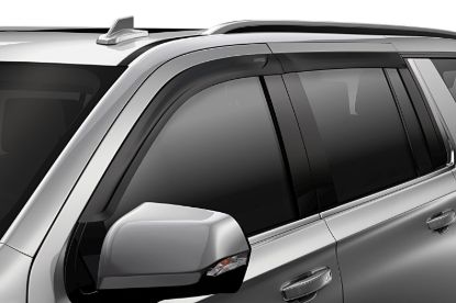 HUSKYLINER VENTVISOR LOW PRO 4PC MATT BLK - 2857088