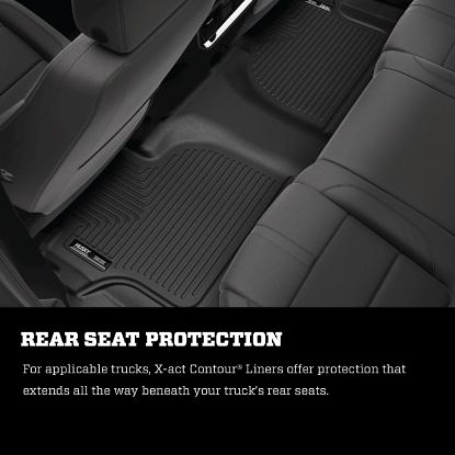 HUSKYLINER X-ACT FRONT FLOOR LINER - 51391
