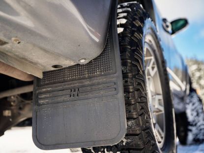 HUSKYLINER RUBBER FRT MUD FLAPS-12' W/O WEIGHT - 55000