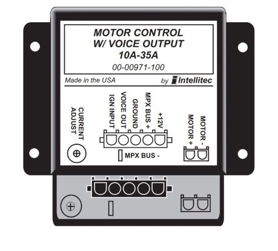 INTELLITEC MOTOR CONTROL W/VOICE OUTPUT - 0000971100