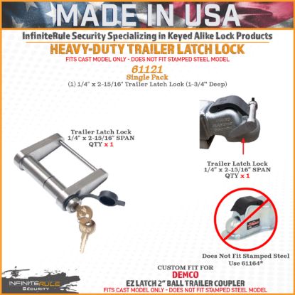 INFINITERULE TRAILER LATCH LOCK - 61121S