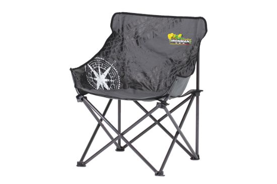 IRONMAN 4X4 MID SIZE LOW BACK CAMP CHAIR - BLAC - ICHAIR0034