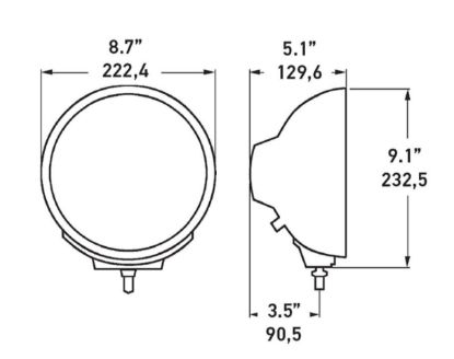 HELLA R4000FF DRIVING C+B - 007560361