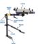 JOTTO CARGO STANDARD NO HOLES MOUNT - ONLY WORK - 2553154153