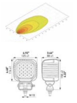 HELLA WORKLIGHT NA 0GR MD12-48DT S5000 1G - 357109201